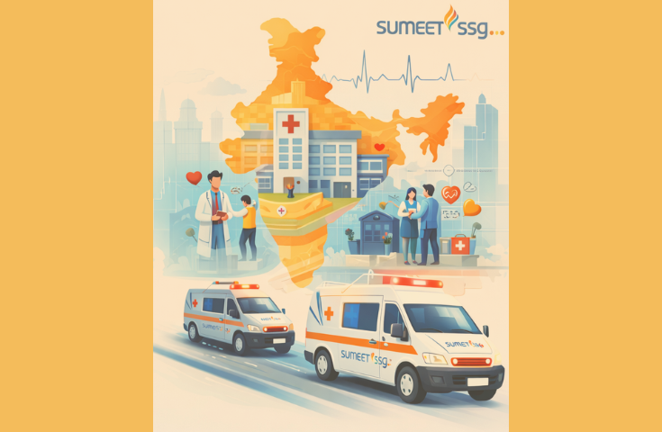 SUMEET SSG + Spencer India partner to equip 1756 MEMS- 108 ambulances, in Maharashtra with advanced medical systems.