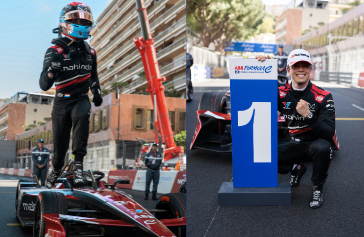 Nyck de Vries + Mahindra Racing memorable Monaco Formula E victory!